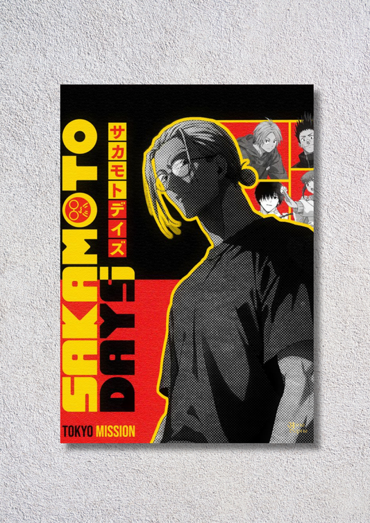 Sakamoto Days // poster // a4 and a3
