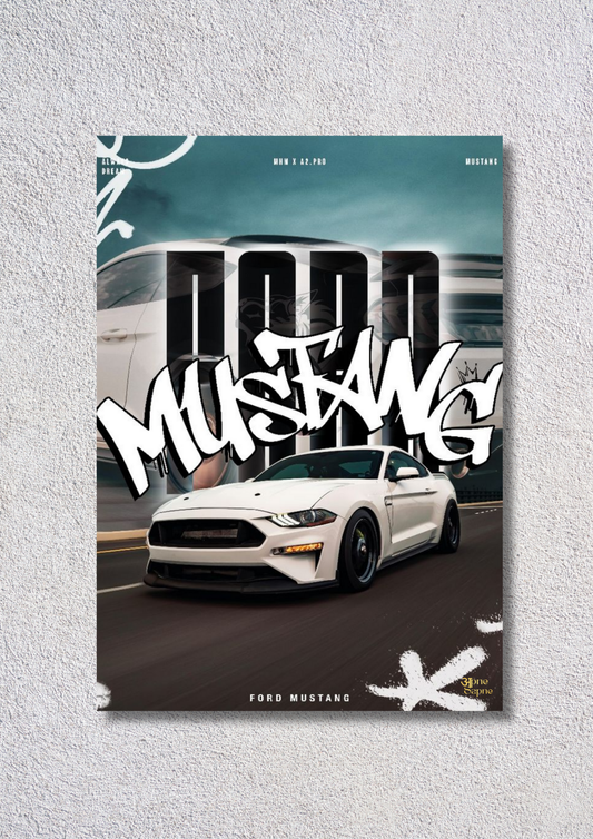 White Speedster – // poster // A4 and A3