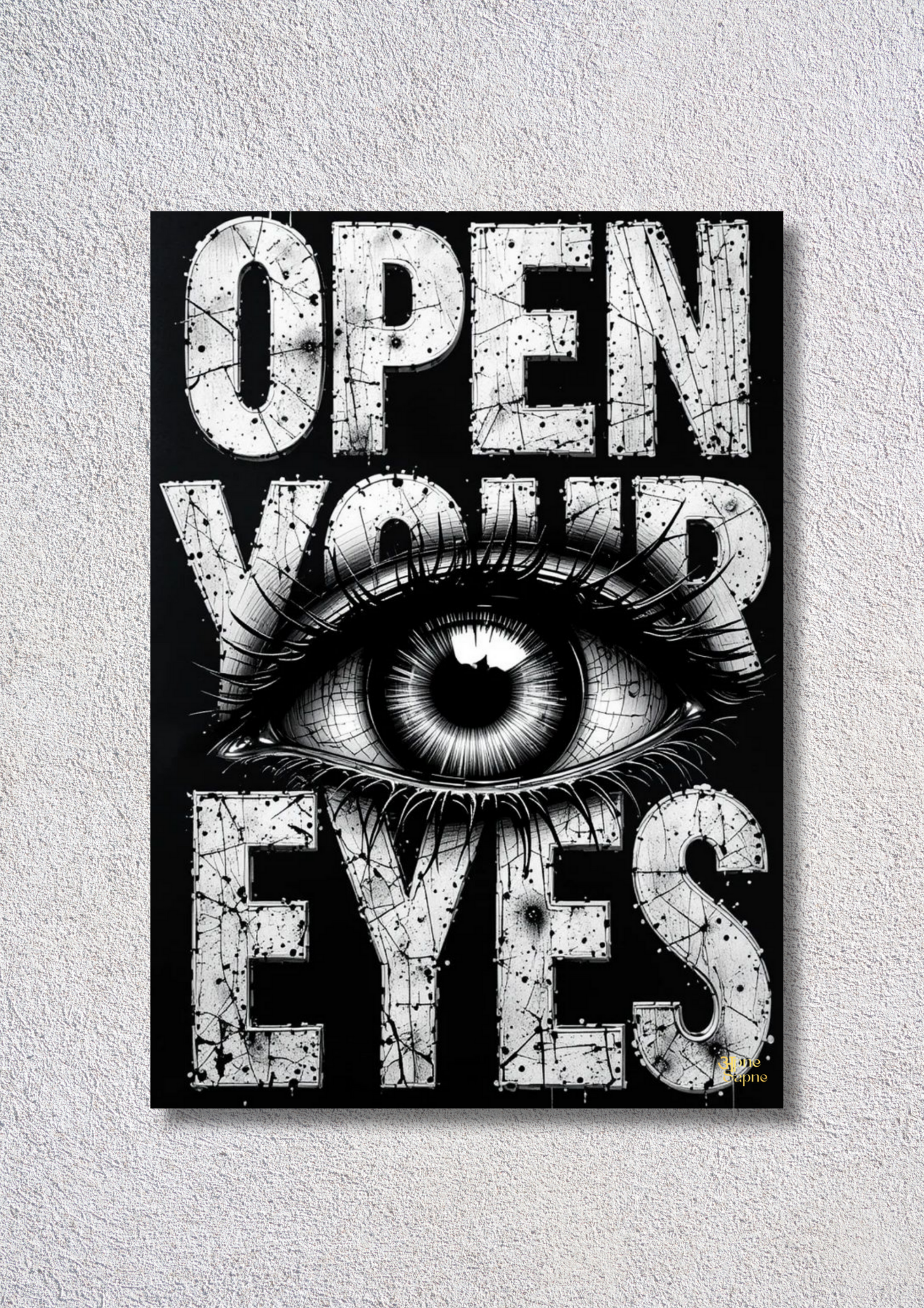 Open Your Eyes – // poster // A4 and A3