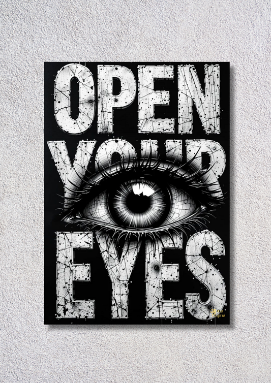 Open Your Eyes – // poster // A4 and A3