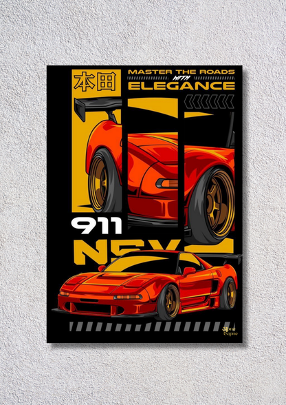 Street Racing – // poster // A4 and A3