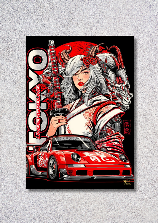 Tokyo Drift – // poster // A4 and A3