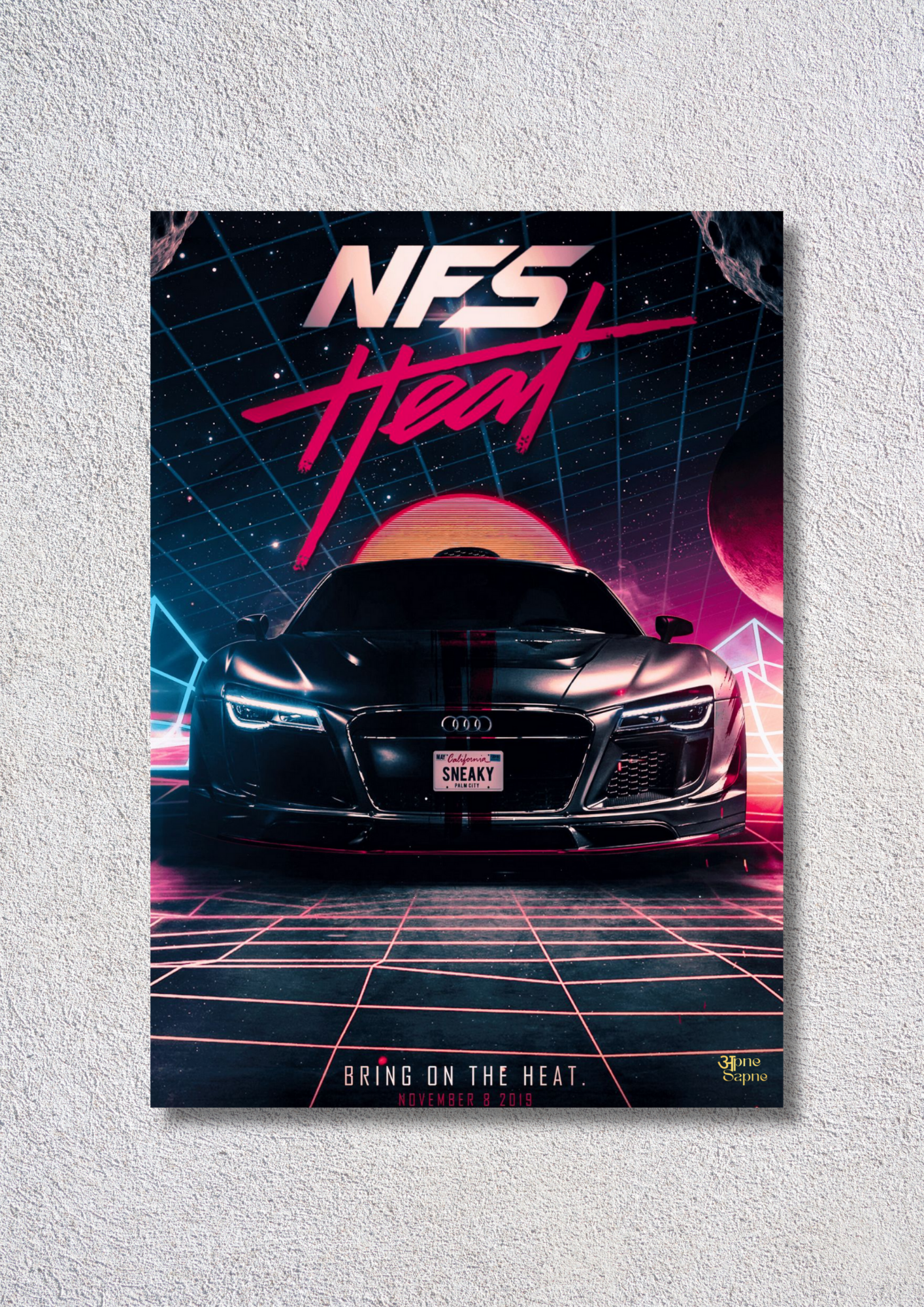 NFS Night Ride – // poster // A4 and A3