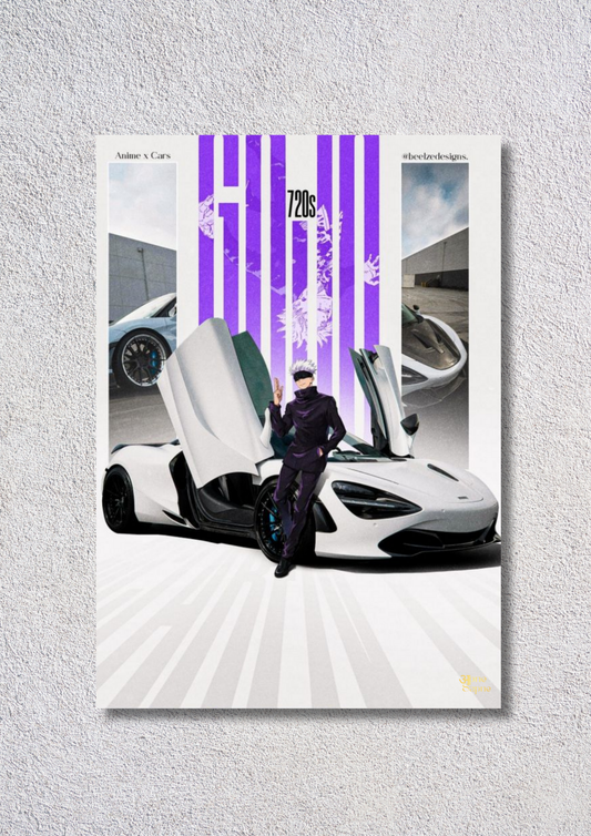 Car + Anime – // poster // A4 and A3