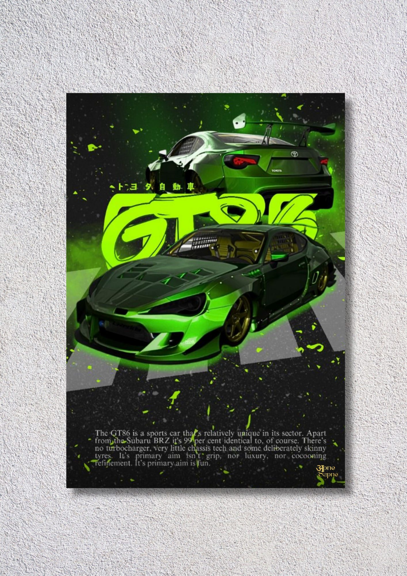 Speed Rush – // poster // A4 and A3