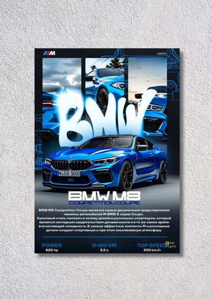 Blue Nitro – // poster // A4 and A3