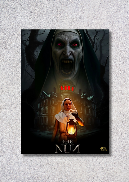 The Nun // poster // a4 and a3