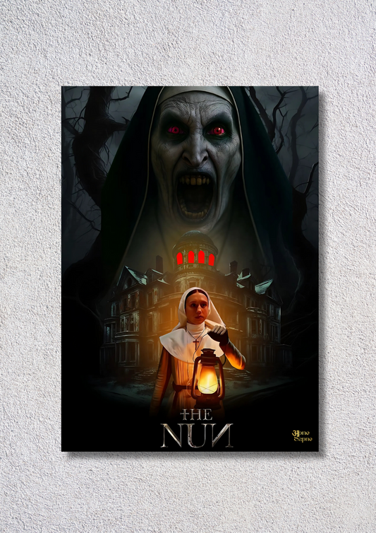 The Nun // poster // a4 and a3