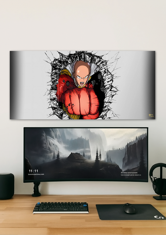 Saitama // split poster // a4 and a3