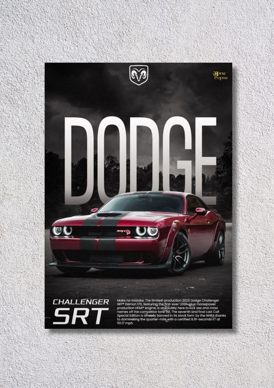 Dodge Power – // poster // A4 and A3