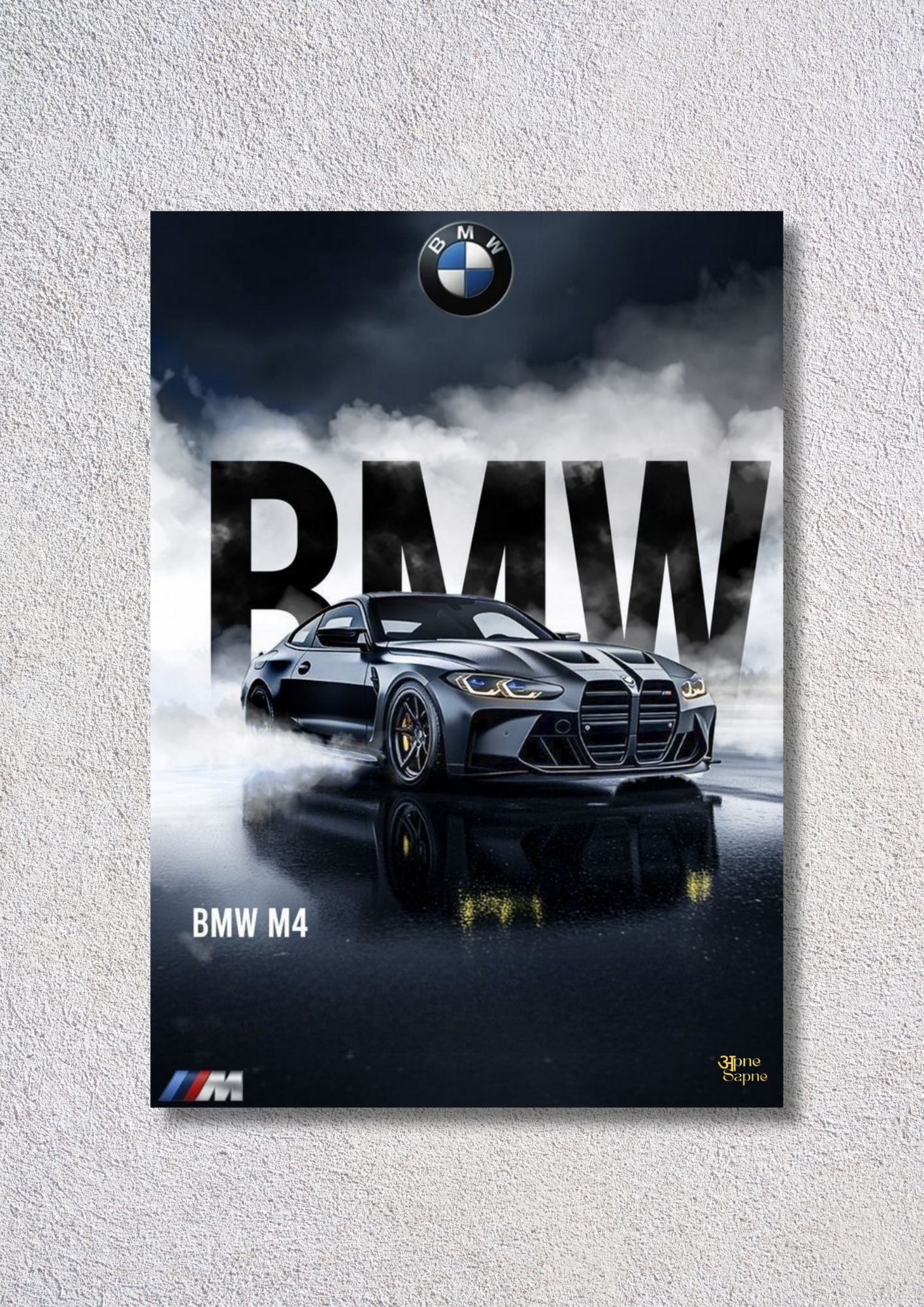 BMW Black – // poster // A4 and A3