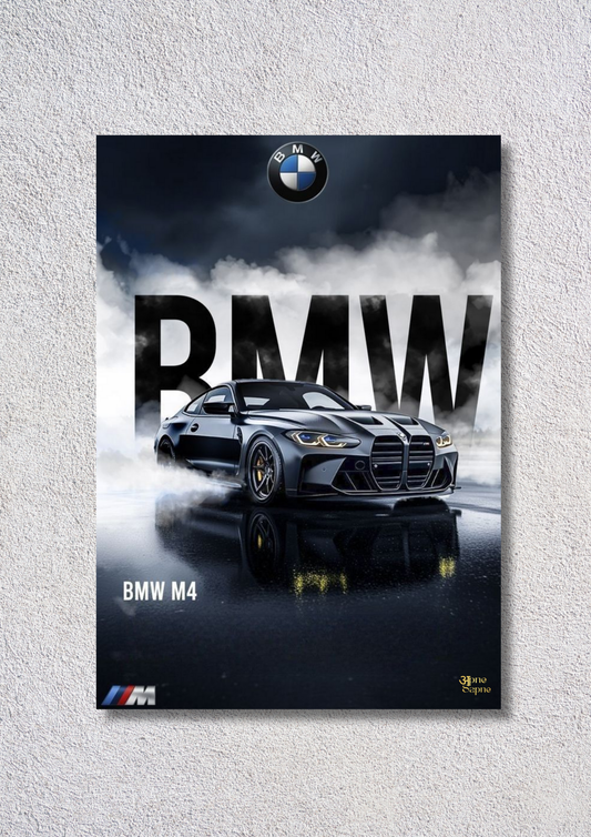 BMW Black – // poster // A4 and A3