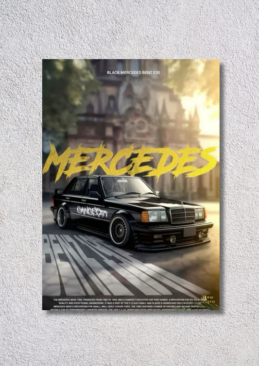 Golden Lambo – // poster // A4 and A3