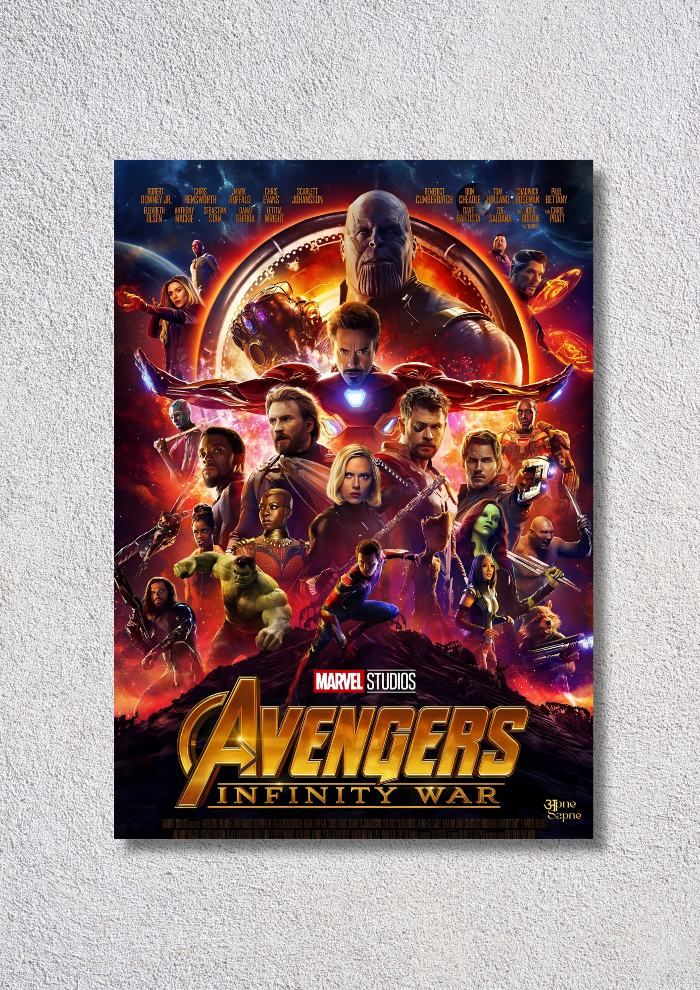 Avengers // poster // a4 and a3