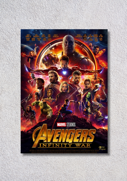Avengers // poster // a4 and a3