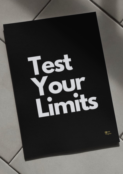 Your Limits // poster // a4 and a3