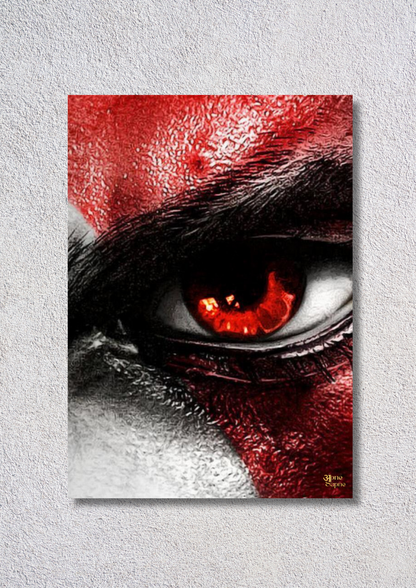 Kratos Eye – // poster // A4 and A3