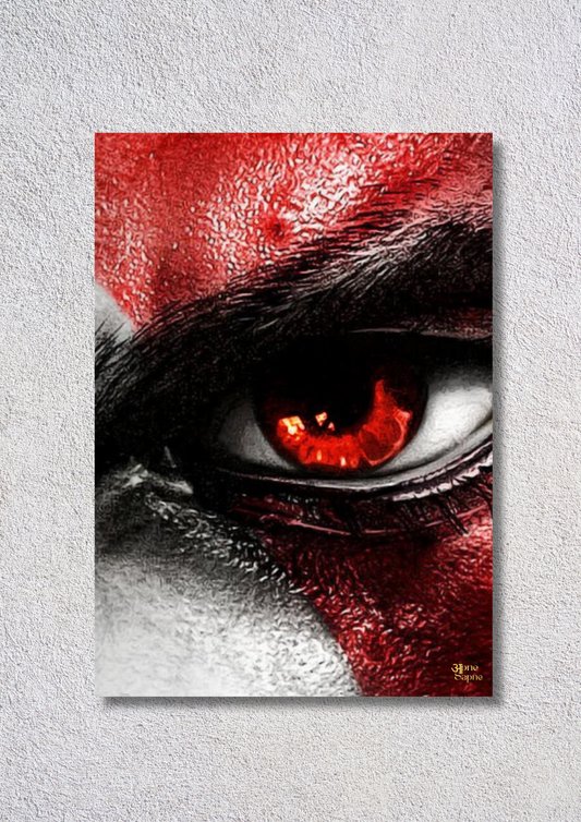 Kratos Eye – // poster // A4 and A3