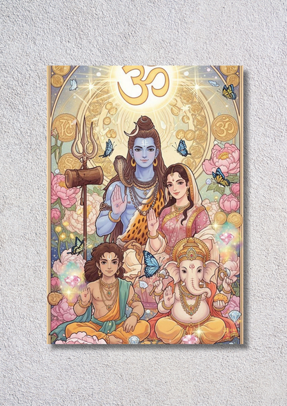 Lord Shiv Darbar – // poster // A4 and A3