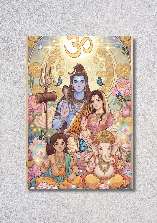 Lord Shiv Darbar – // poster // A4 and A3