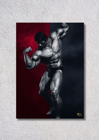 Bodybuilder Aesthetic Wall // poster // a4 and a3