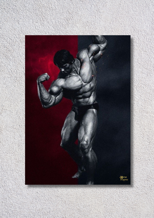 Bodybuilder Aesthetic Wall // poster // a4 and a3