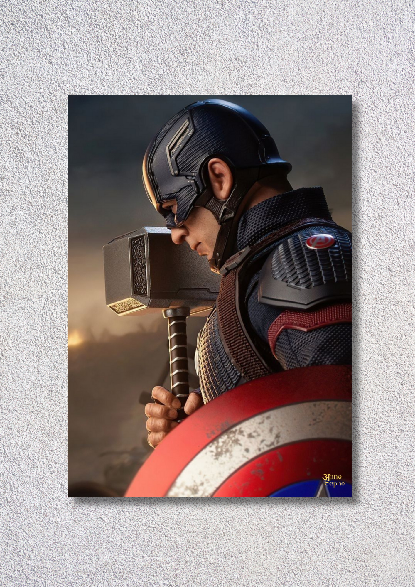 Captain America – // poster // A4 and A3