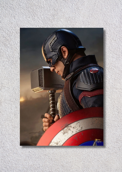 Captain America – // poster // A4 and A3