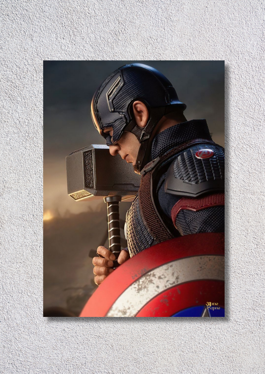 Captain America – // poster // A4 and A3