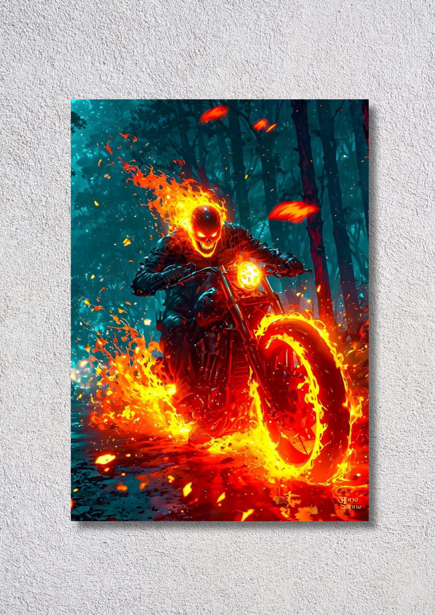 Ghost Rider – // poster // A4 and A3