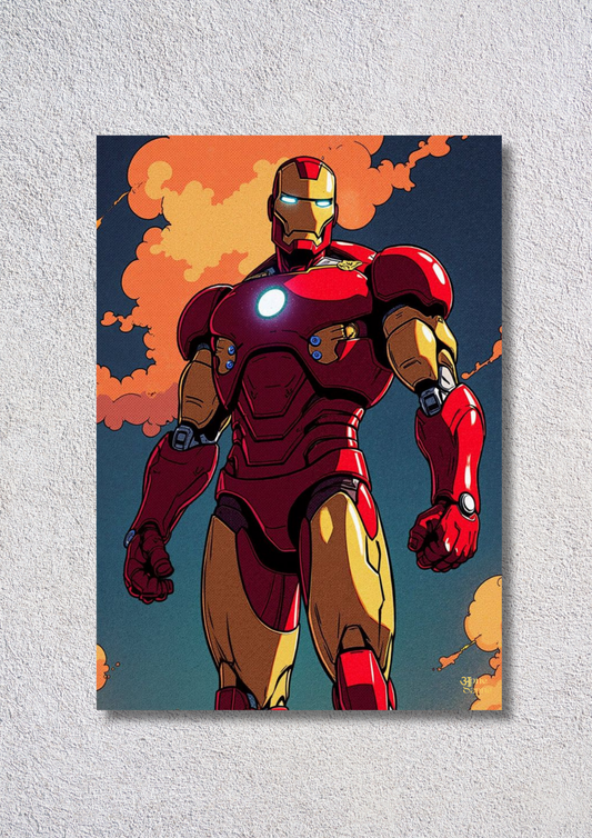 Iron Man Pop Art – // poster // A4 and A3