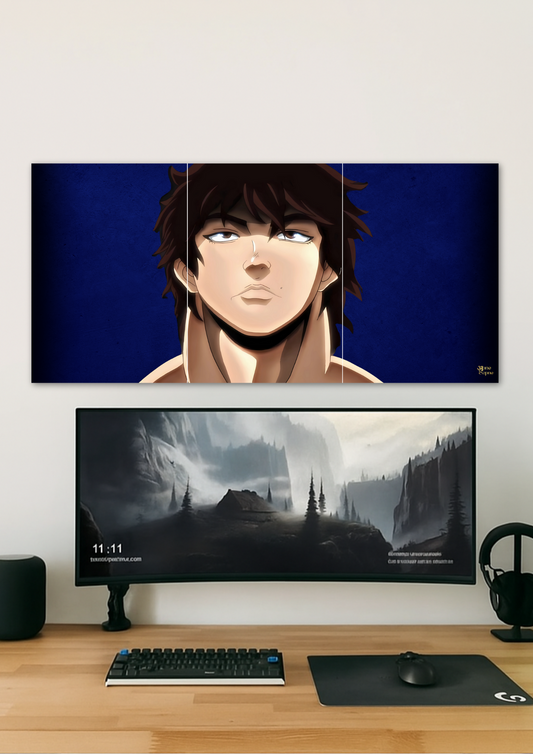 Baki // split poster // a4 and a3