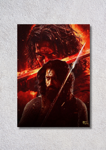 Dark Warrior – // poster // A4 and A3