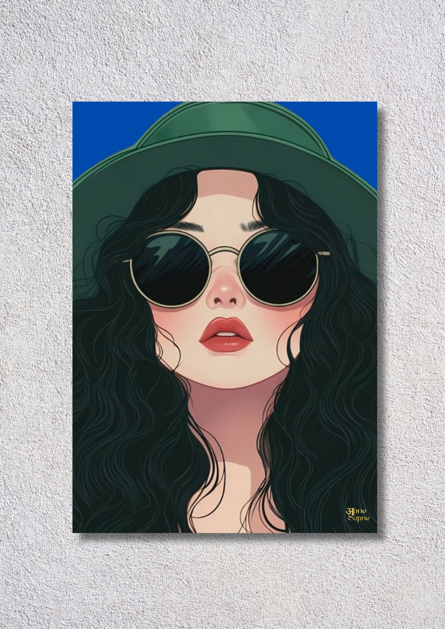 Woman with Glasses – // poster // A4 and A3
