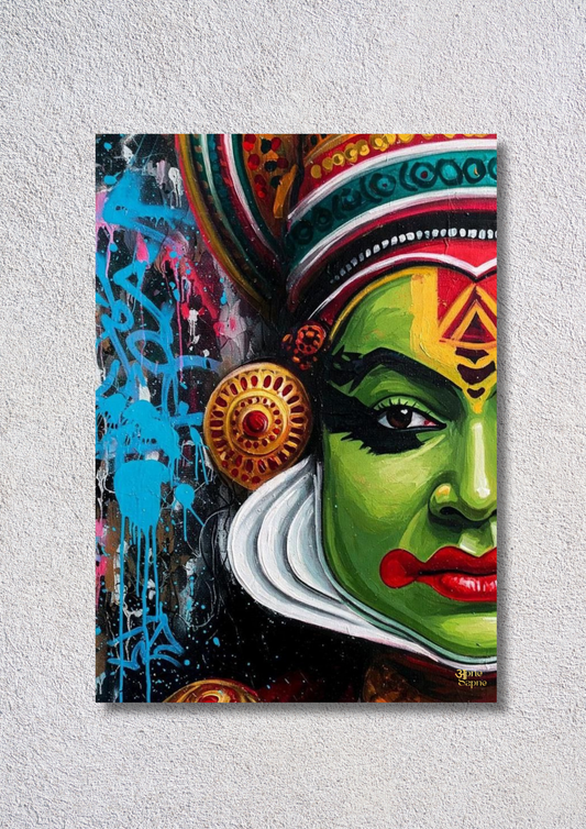 Colorful Face – // poster // A4 and A3