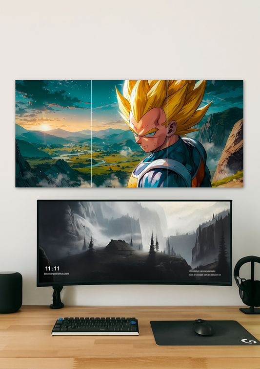 Vegeta // split poster // a4 and a3