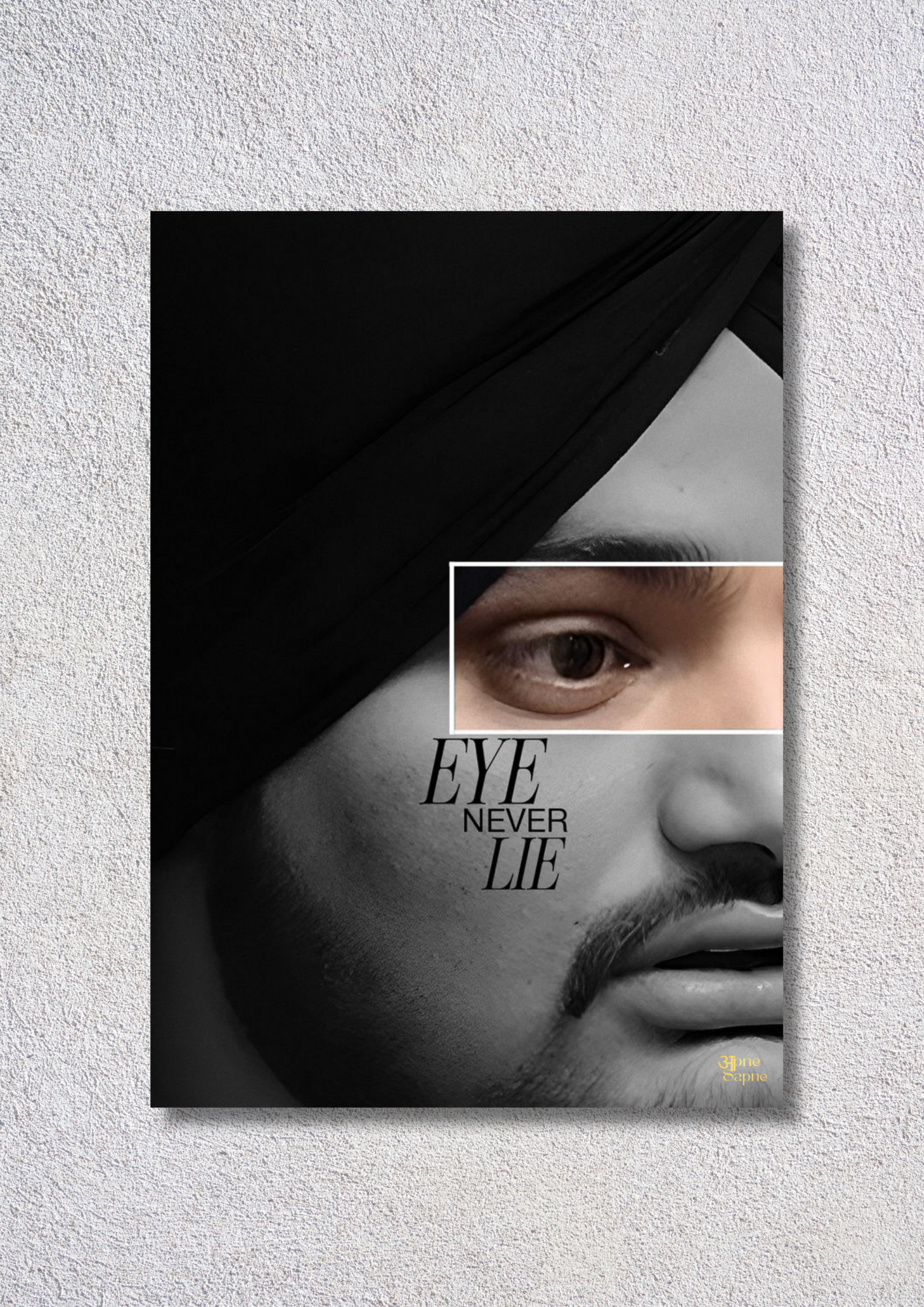 Siddhu Moosewala Focus // poster // a4 and a3