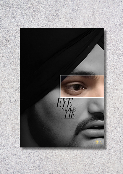 Siddhu Moosewala Focus // poster // a4 and a3