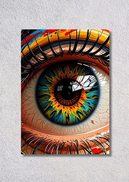 Eye Closeup – // poster // A4 and A3