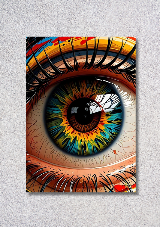 Eye Closeup – // poster // A4 and A3