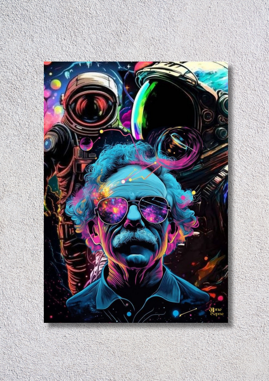 Neon Skull – // poster // A4 and A3