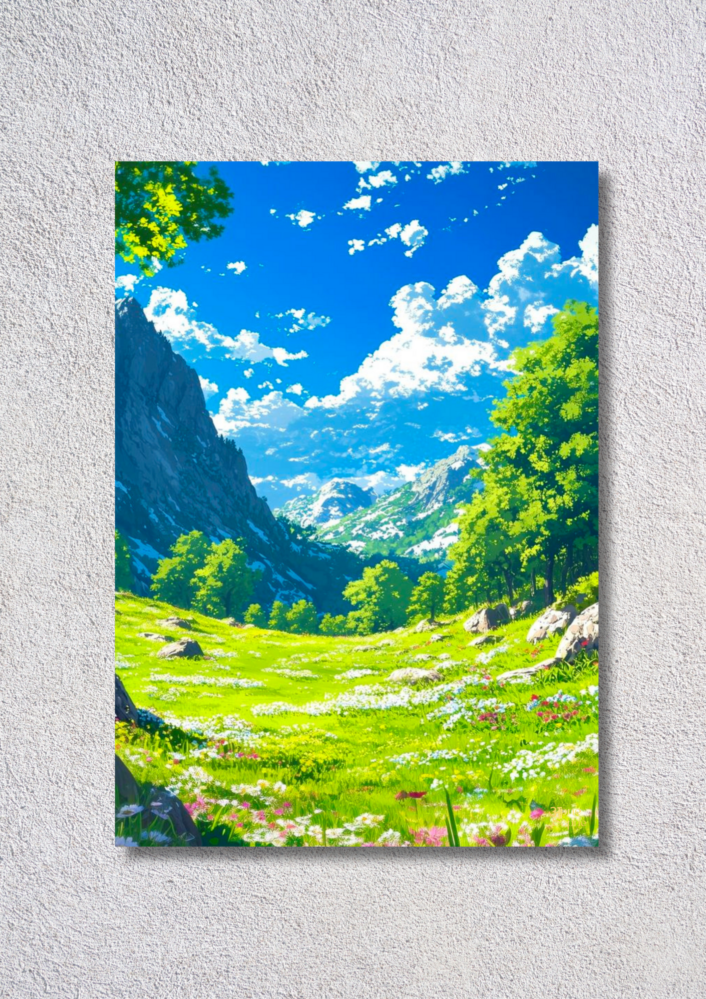 Green Valley – // poster // A4 and A3