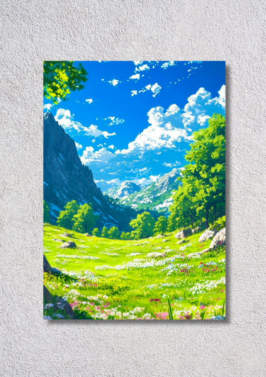 Green Valley – // poster // A4 and A3