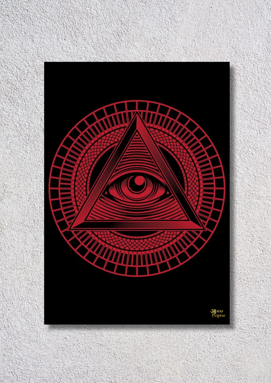 Illuminati Symbol – // poster // A4 and A3