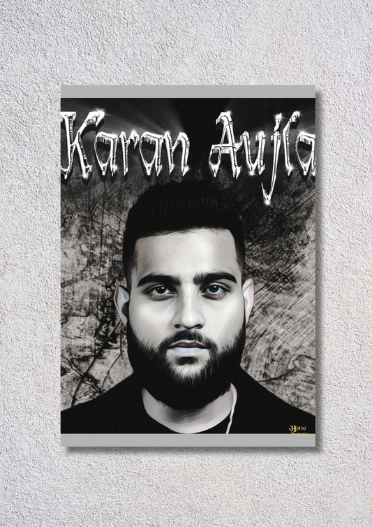 Karan Aujla // poster // a4 and a3