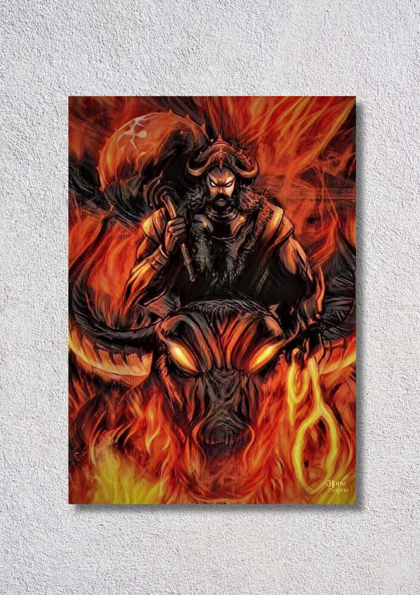 Demon Battle – // poster // A4 and A3