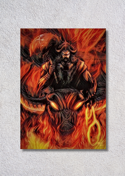 Demon Battle – // poster // A4 and A3