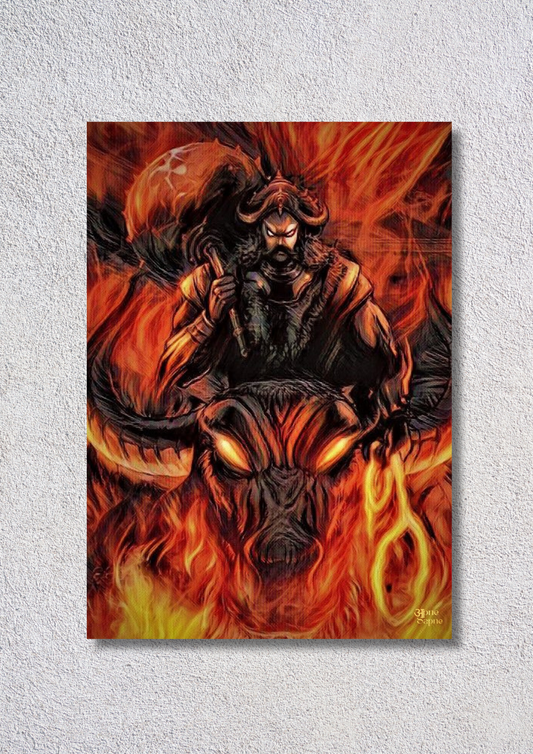 Demon Battle – // poster // A4 and A3