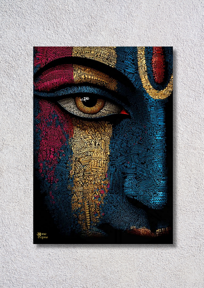 Shiva Face – // poster // A4 and A3