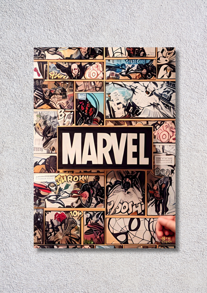 Marvel Collage – // poster // A4 and A3